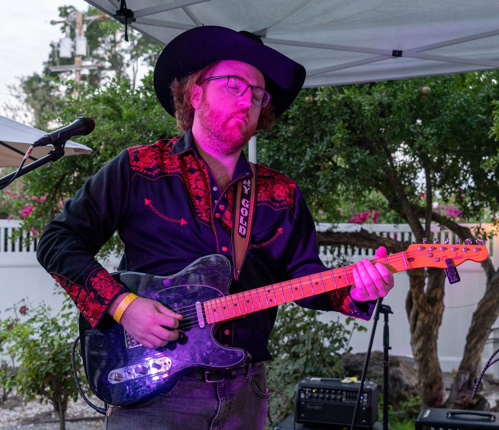 Harry Gold playing live
